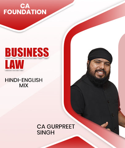 CA Foundation Business Law By CA Gurpreet Singh - Zeroinfy