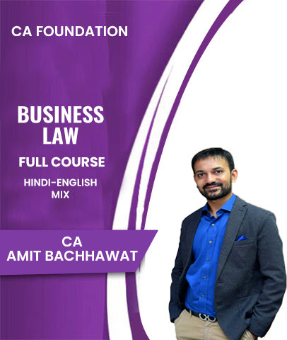 CA Foundation Business Law Full Course By Amit Bachhawat - Zeroinfy