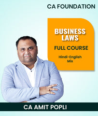 CA Foundation Business Laws Full Course By CA Amit Popli - Zeroinfy