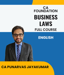 CA Foundation Business Laws Full Course In English By CA Punarvas Jayakumar - Zeroinfy