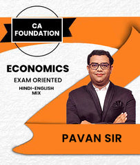 CA Foundation Economics Exam Oriented Batch By Pavan Sir - Zeroinfy