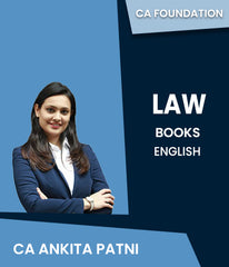 CA Foundation Law Books By CA Ankita Patni - Zeroinfy