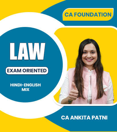 CA Foundation Law Exam Oriented By CA Ankita Patni
 - Zeroinfy