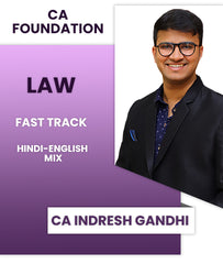 CA Foundation Law Fast Track By CA Indresh Gandhi - Zeroinfy