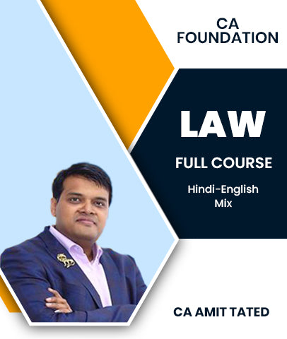 CA Foundation Law Full Course By CA Amit Tated - Zeroinfy
