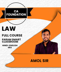 CA Foundation Law Full Course PARAM Batch By Amol Sir - Zeroinfy