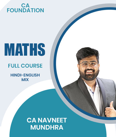 CA Foundation Maths Full Course By CA Navneet Mundhra
