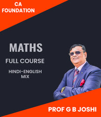 CA Foundation Maths Full Course By Prof G B Joshi - Zeroinfy