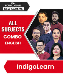 CA Foundation New Scheme All Subjects Combo In English By IndigoLearn - Zeroinfy
