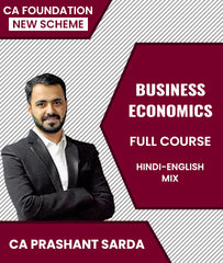 CA Foundation New Scheme Business Economics Full Course By CA Prashant Sarda - Zeroinfy