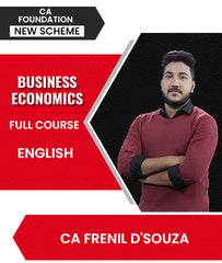 CA Foundation New Scheme Business Economics Full Course In English By CA Frenil D'souza - Zeroinfy