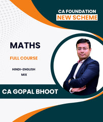 CA Foundation New Scheme Maths Full Course By CA Gopal Bhoot - Zeroinfy