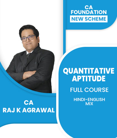 CA Foundation New Scheme Quantitative Aptitude Full Course By CA Raj K Agrawal - Zeroinfy