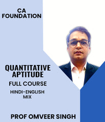 CA Foundation Quantitative Aptitude Full Course By Prof Omveer Singh - Zeroinfy