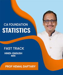 CA Foundation Statistics Fast Track By J.K.Shah Classes - Prof Hemal Daftary