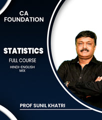 CA Foundation Statistics Full Course By Sunil Khatri - Zeroinfy