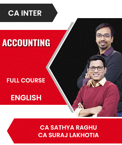 CA Inter Accounting Full Course In English By CA Sathya Raghu & CA Suraj Lakhotia - Zeroinfy