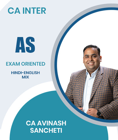 CA Inter Accounting Standard (AS) Exam Oriented By CA Avinash Sancheti