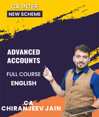CA Inter New Scheme Advanced Accounts Full Course In English By CA Chiranjeev Jain - Zeroinfy