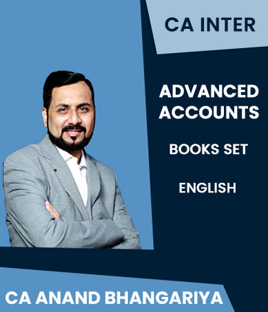 CA Inter Advanced Accounts Books Set By CA Anand Bhangariya - Zeroinfy