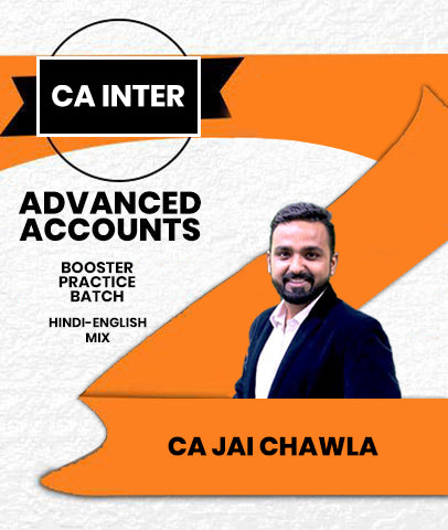 CA Inter Advanced Accounts Booster Practice Batch By CA Jai Chawla