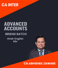 CA Inter Advanced Accounts Bridge Batch By CA Abhishek Zaware - Zeroinfy