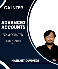 CA Inter Advanced Accounts Exam Oriented Batch By Harshit Dwivedi