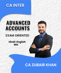 CA Inter Advanced Accounts Exam Oriented By CA Zubair Khan - Zeroinfy