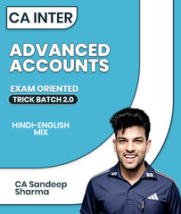 CA Inter Advanced Accounts Exam Oriented Trick Batch 2.0 By CA Sandeep Sharma