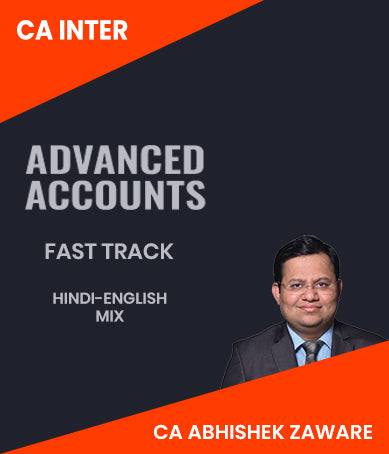 CA Inter Advanced Accounts Fast Track By CA Abhishek Zaware