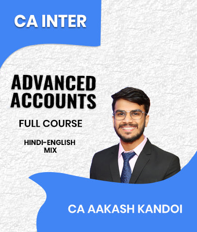 CA Inter Advanced Accounts Full Course Video Lectures By CA Aakash Kandoi