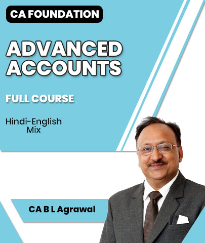 CA Inter Advanced Accounts Full Course Video Lectures By CA B L Agrawal