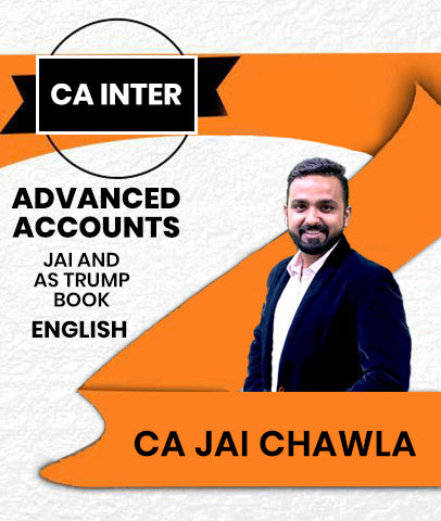 CA Inter Advanced Accounts ki Jai and AS Trump Book Combo By CA Jai Chawla - Zeroinfy