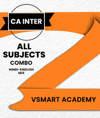 CA Inter New Scheme All Subjects Combo 1 By Vsmart Academy - Zeroinfy