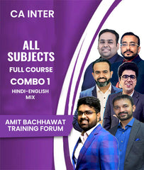 CA Inter All Subjects Full Course Combo 1 By Amit Bachhawat Training Forum - Zeroinfy