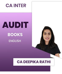 CA Inter Audit Books By CA Deepika Rathi - Zeroinfy