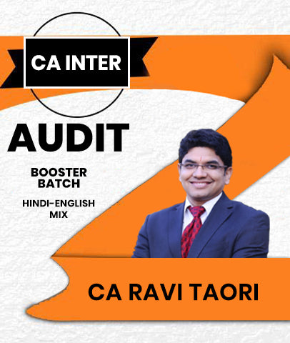 CA Inter Audit Booster Batch By CA Ravi Taori