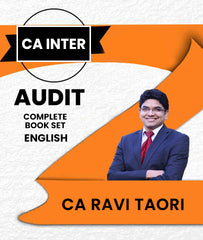 CA Inter Audit Complete Book Set By Ca Ravi Taori - Zeroinfy