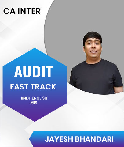 CA Inter Audit Fast Track By Jayesh Bhandari - Zeroinfy