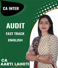CA Inter Audit Fast Track In English In English By CA Aarti Lahoti - Zeroinfy