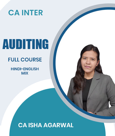 CA Inter Audit Full Course By CA Isha Agarwal