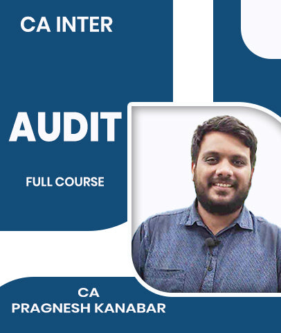 CA Inter Audit Full Course By CA Pragnesh Kanabar
