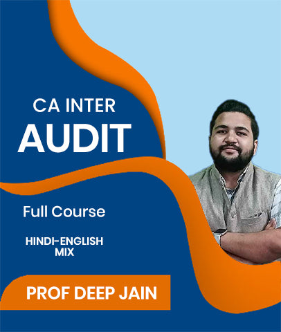CA Inter Audit Full Course By J.K.Shah Classes - Prof Deep Jain