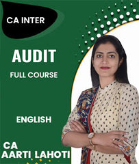 CA Inter Audit Full Course In English By CA Aarti Lahoti - Zeroinfy