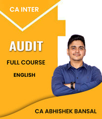 CA Inter Audit Full Course In English By CA Abhishek Bansal - Zeroinfy
