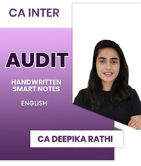 CA Inter Audit Handwritten Smart Notes By CA Deepika Rathi