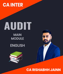 CA Inter Audit Main Module (Maestro Book) By CA Rishabhh Jainn