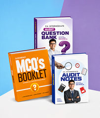 CA Inter Audit Notes and Question Bank and MCQ Combo For Sep 26 By CA Shubham Keswani
