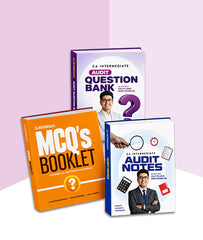 CA Inter Audit Notes and Question Bank and MCQ Combo For Sep 26 By CA Shubham Keswani