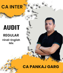 CA Inter Audit Regular Batch By CA Pankaj Garg - Zeroinfy